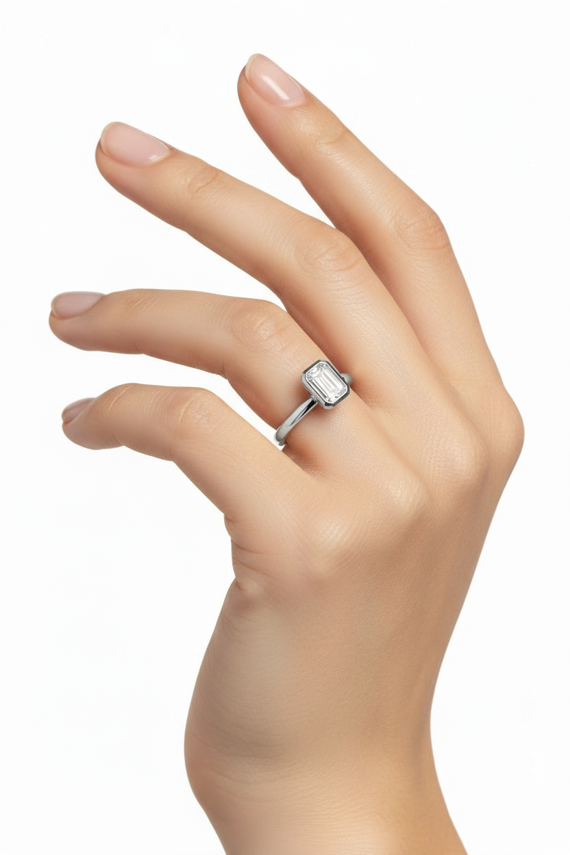 Anillo Ariadne en oro 1.00 ct