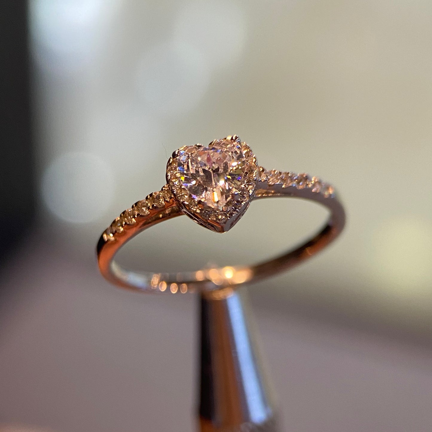 Anillo de compromiso en oro