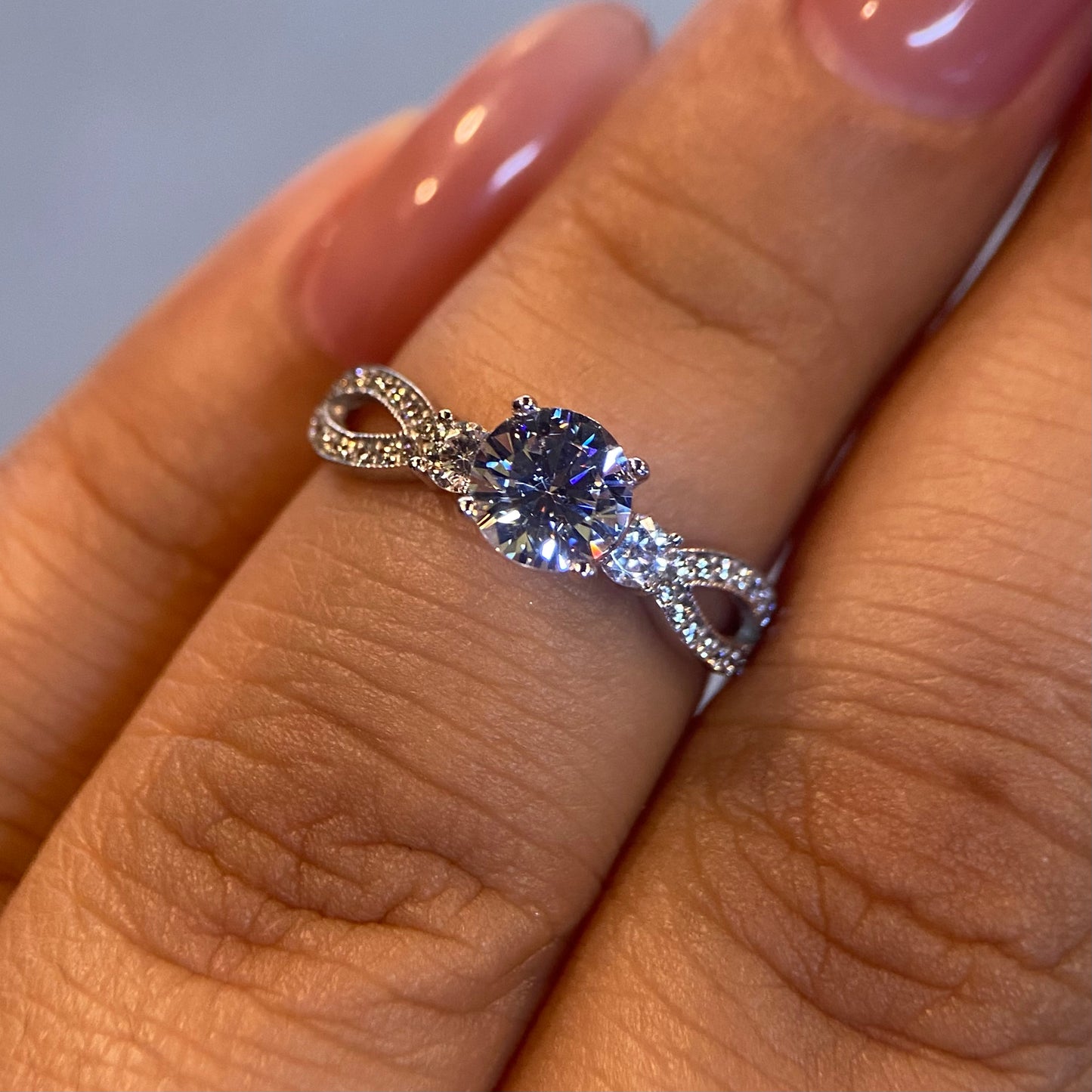Anillo de compromiso en oro