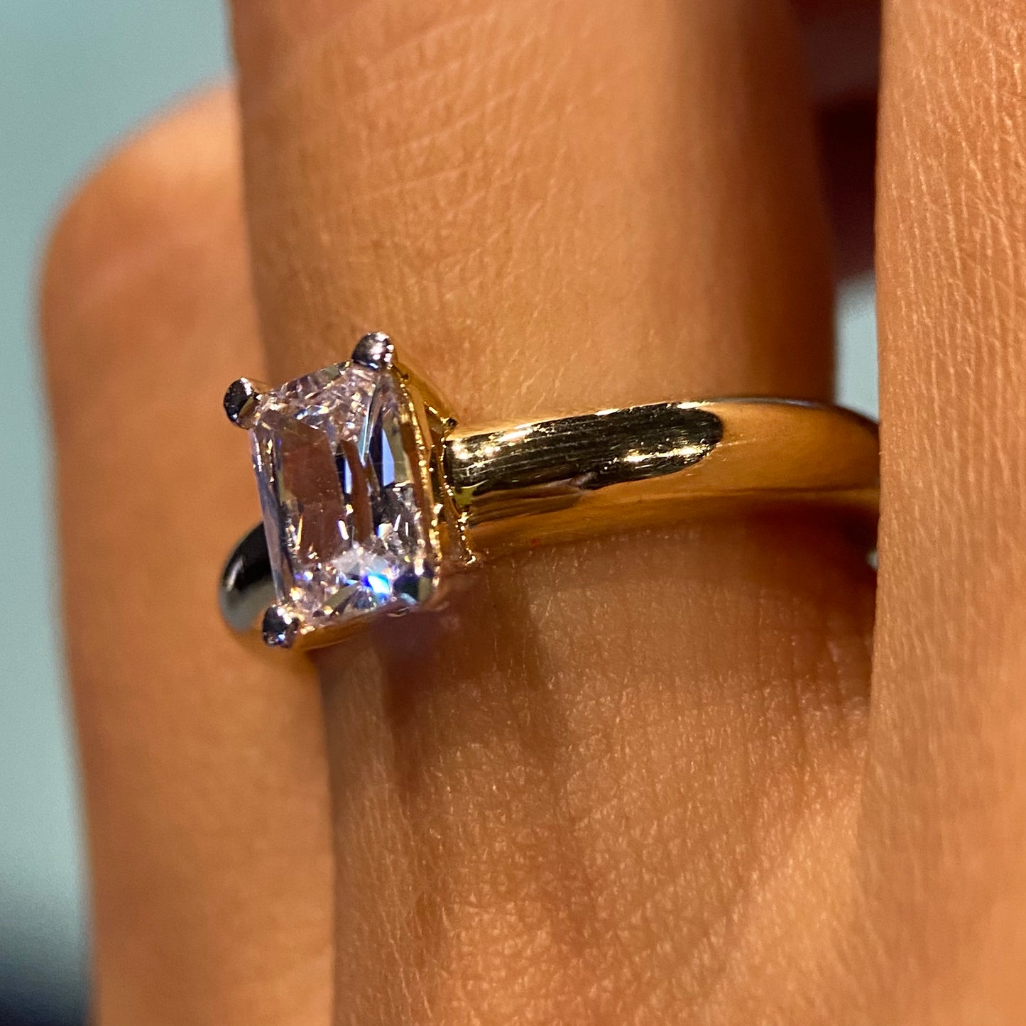 Anillo Odell en Oro