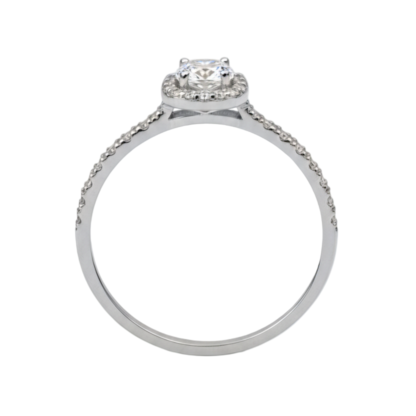 Anillo Alondra en oro 0.25 ct