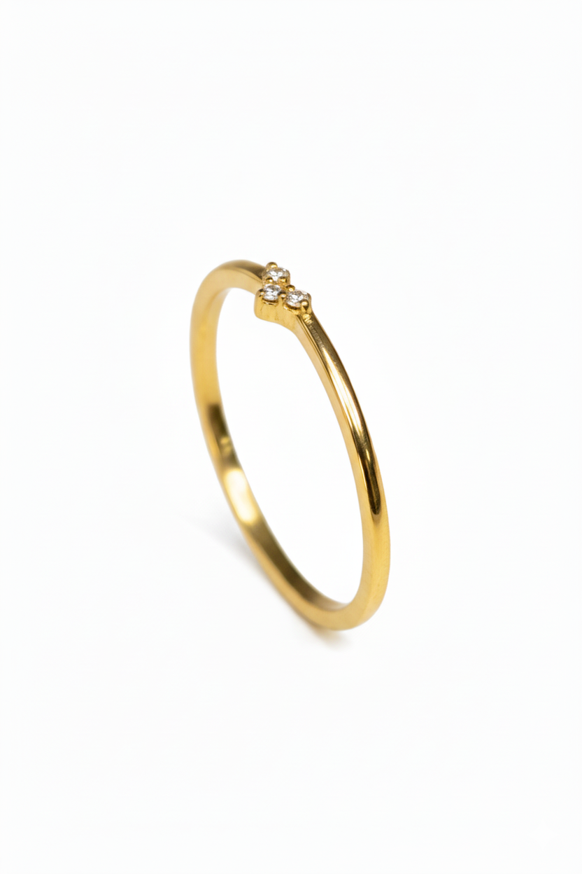 Anillo Angeline en oro 0.005 ct