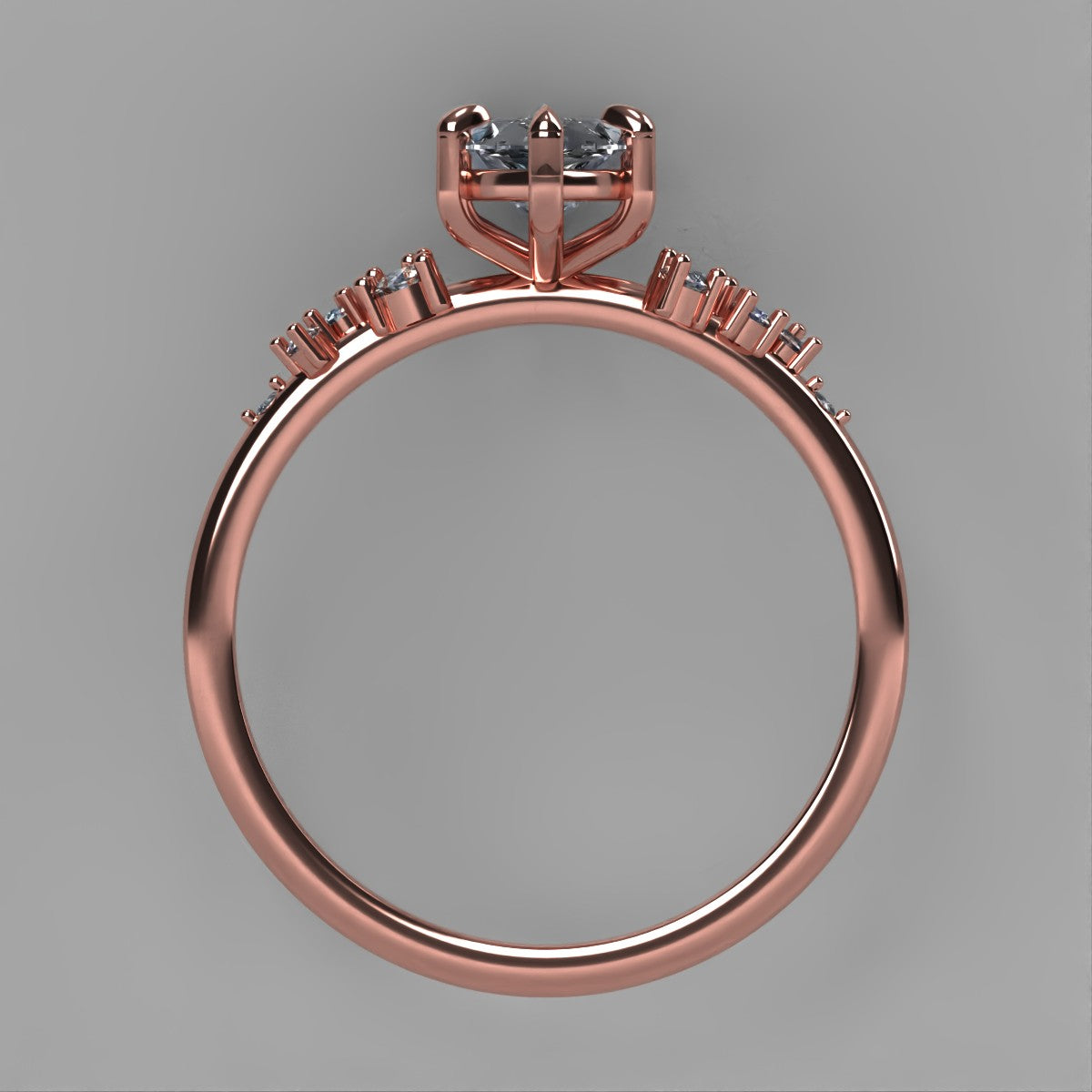 Anillo Ariel en oro