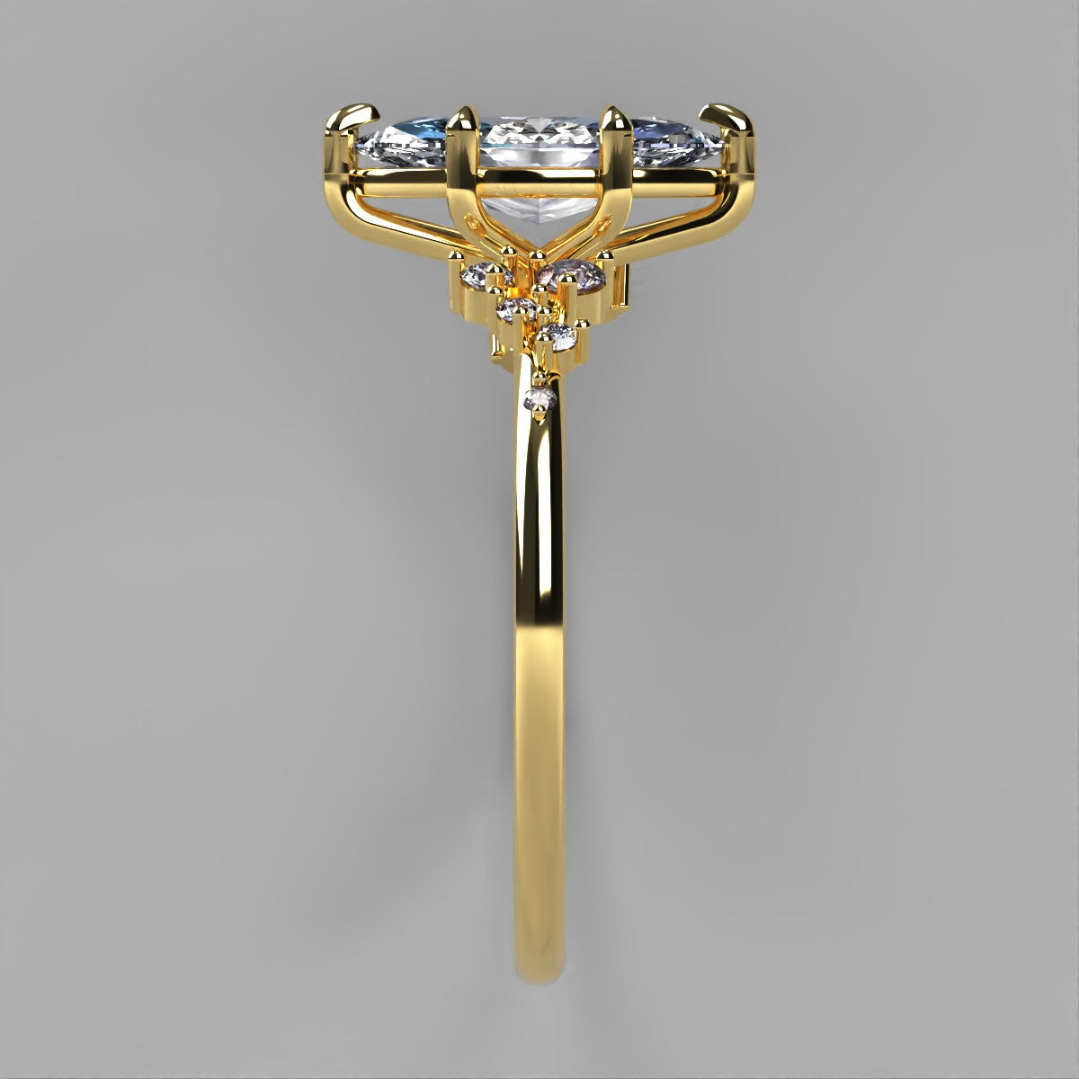 Anillo Ariel en oro