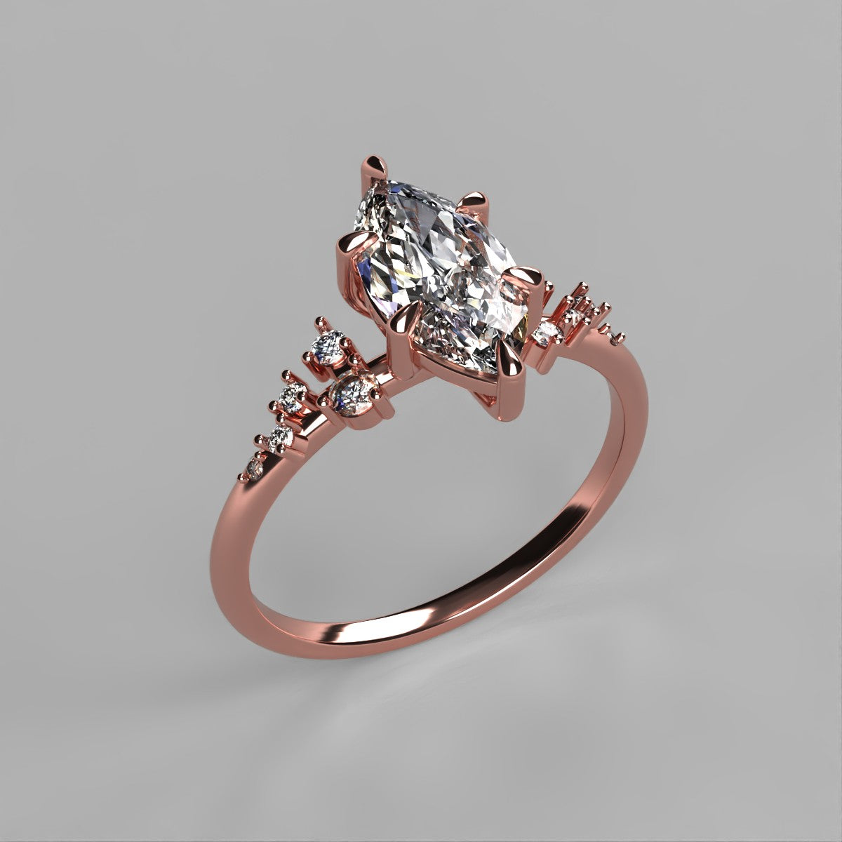 Anillo Ariel en oro