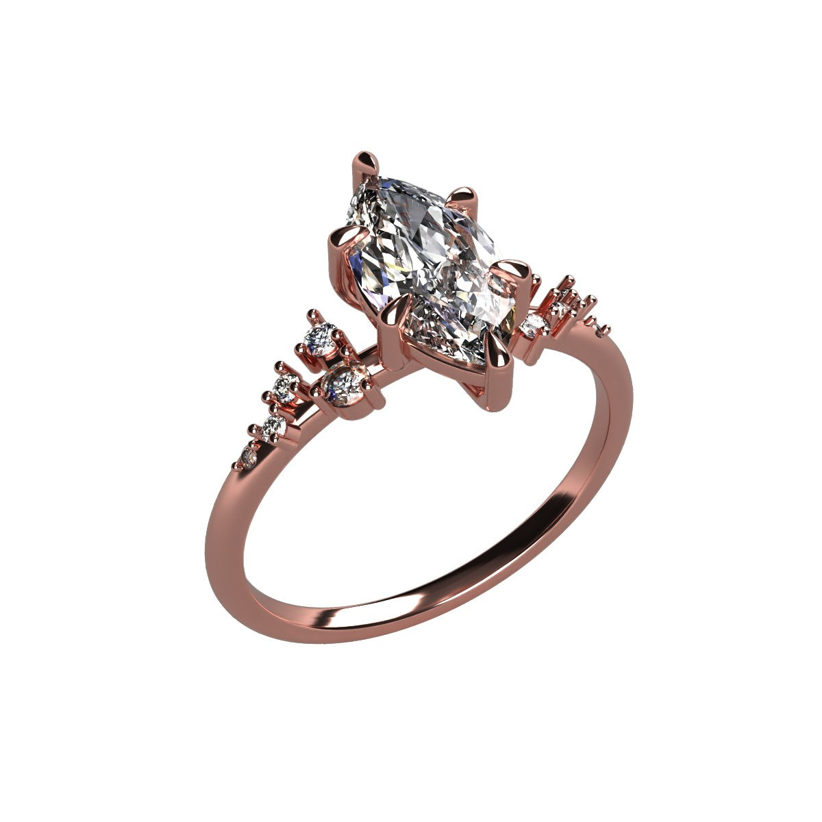 Anillo Ariel en oro