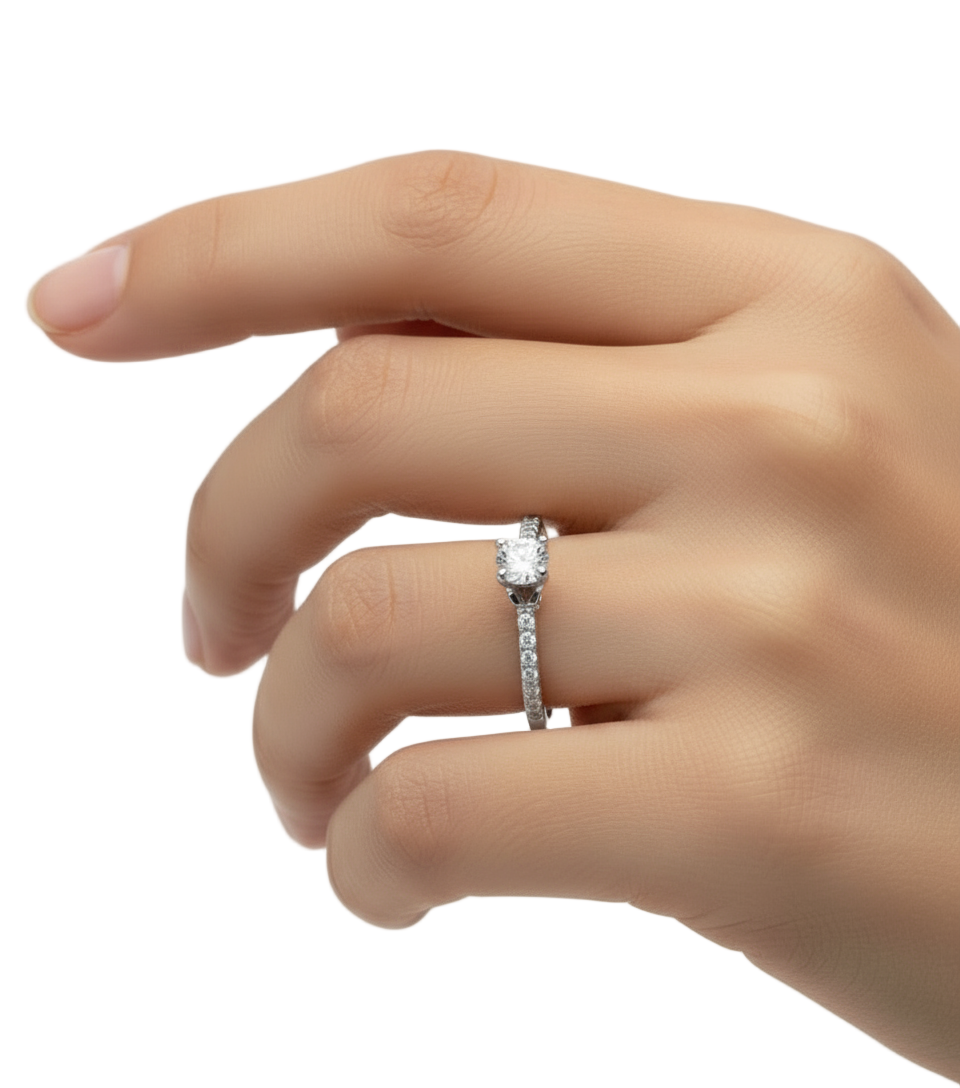 Anillo Arnel en oro 0.50 ct