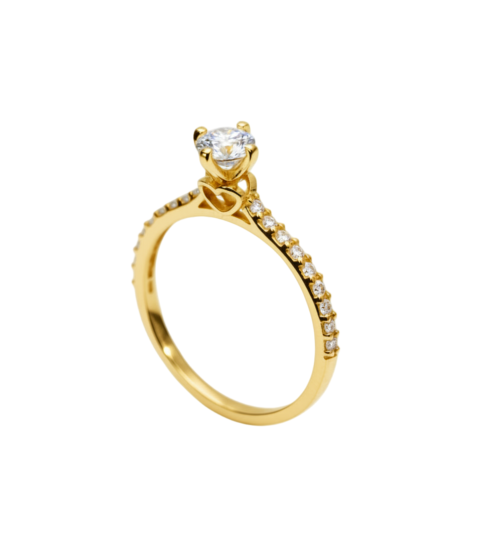 Anillo Arnel en oro 0.50 ct