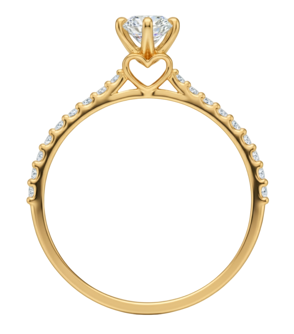 Anillo Arnel en oro 0.50 ct