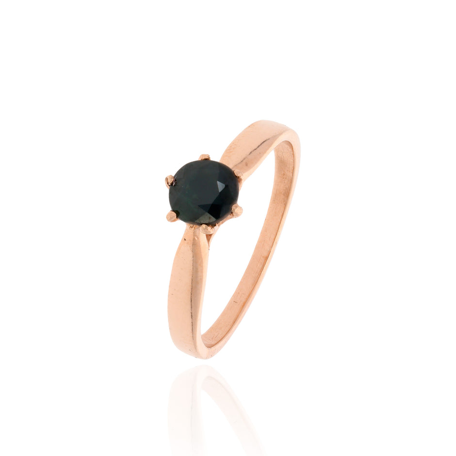Anillo de compromiso en oro
