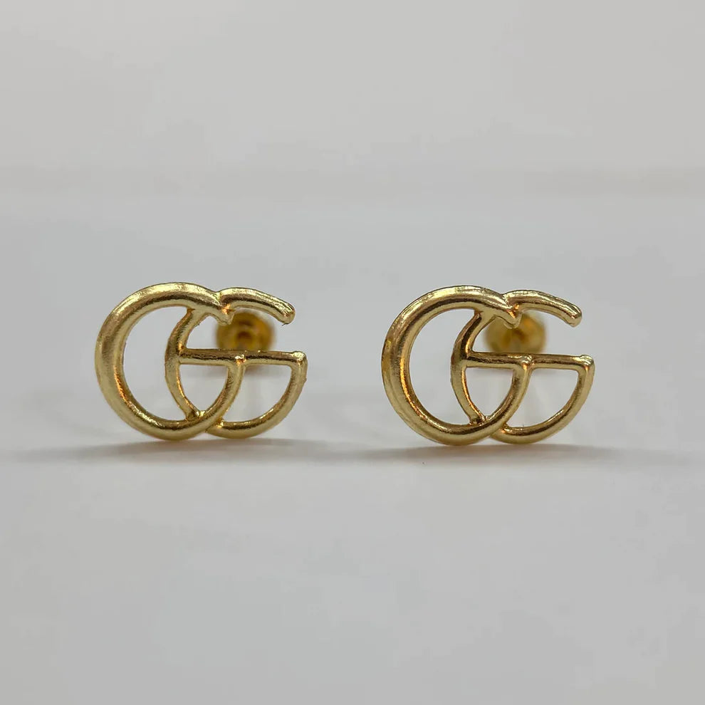 Broqueles GG en Oro Amarillo 10k Cod.BRO198 8.5mm