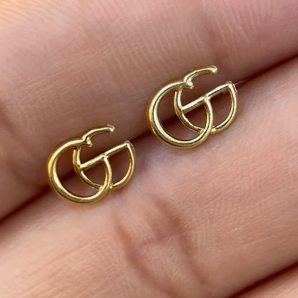 Broqueles GG en Oro Amarillo 10k Cod.BRO198 8.5mm