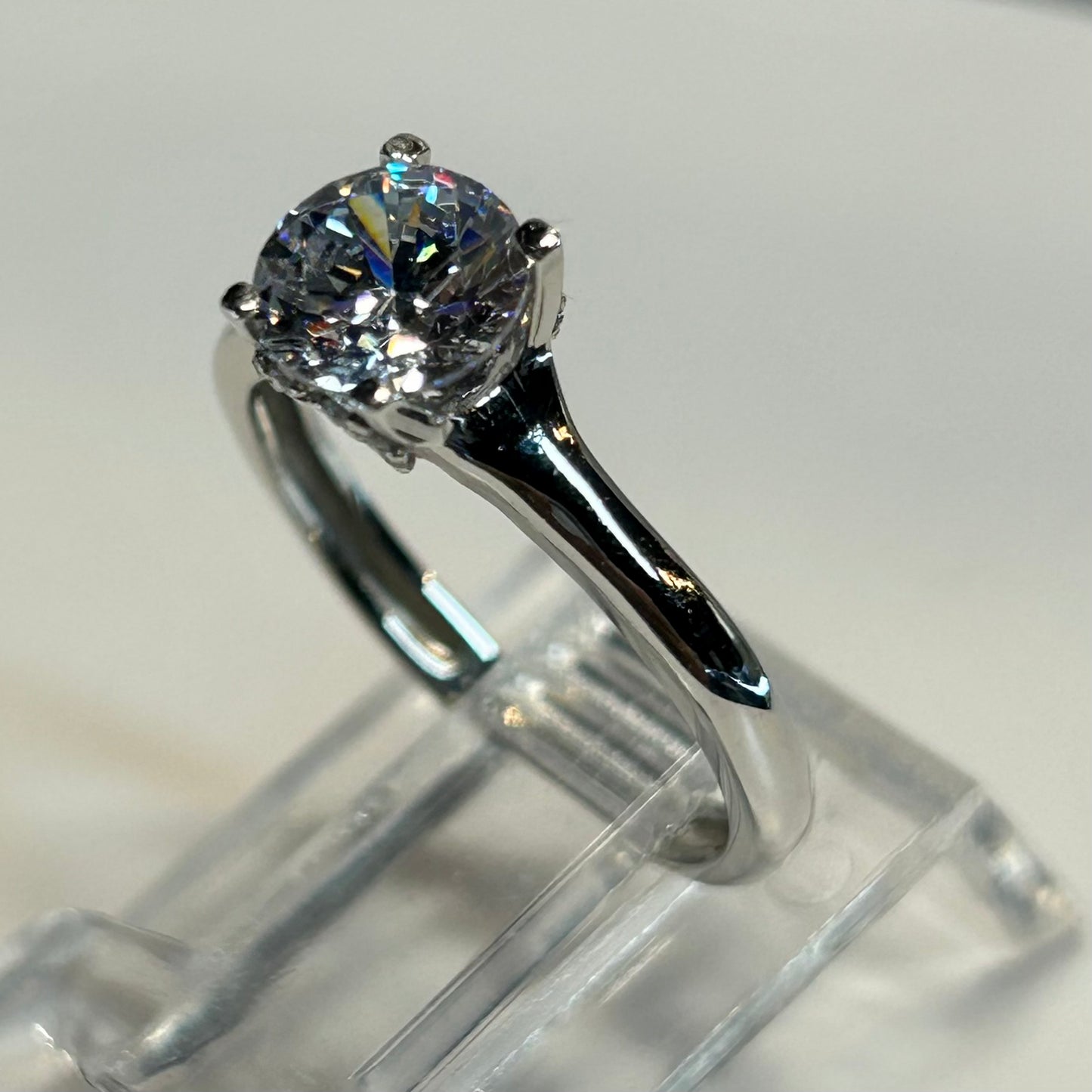 Anillo de compromiso en oro