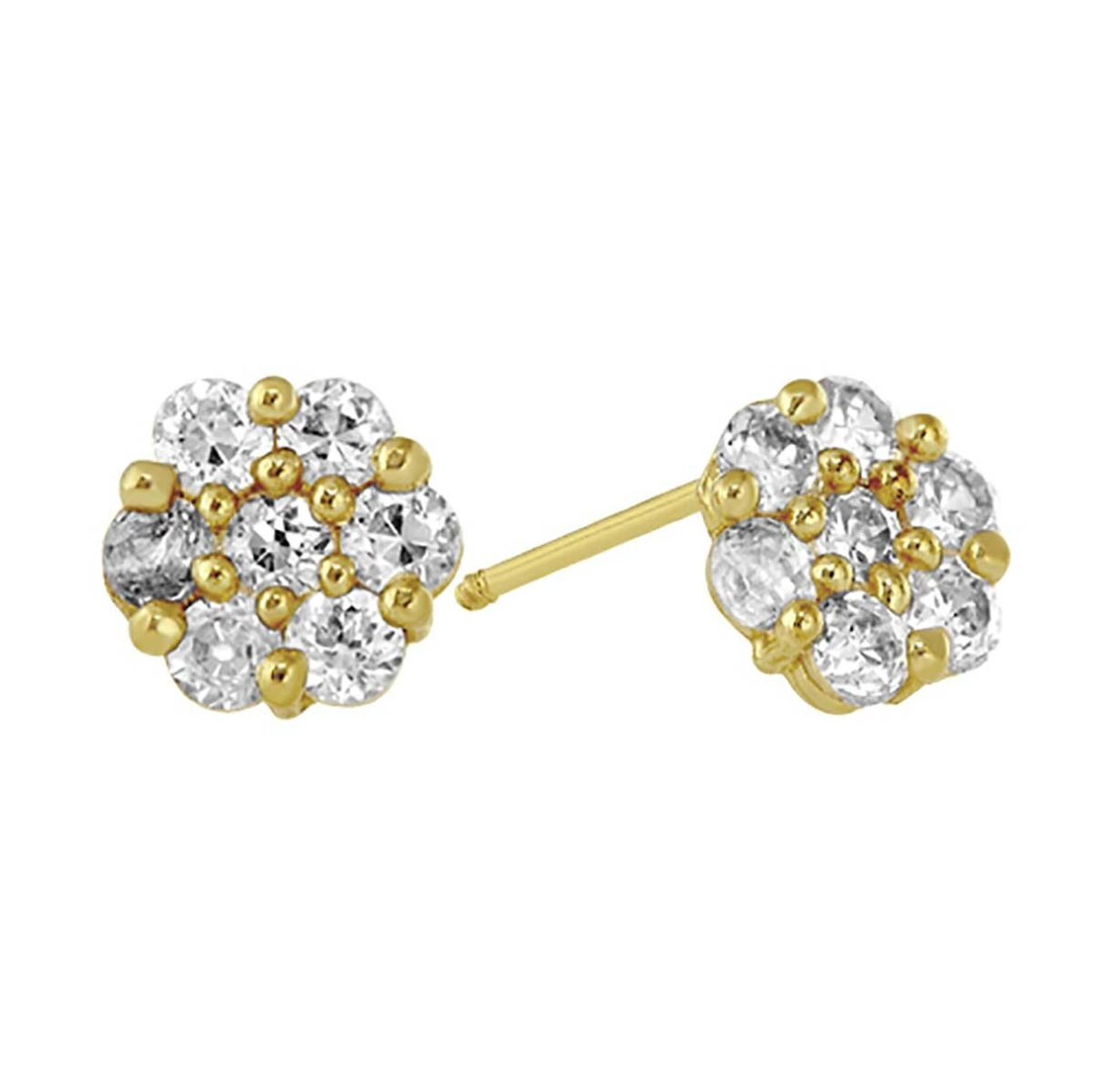 Broqueles de Oro 14k