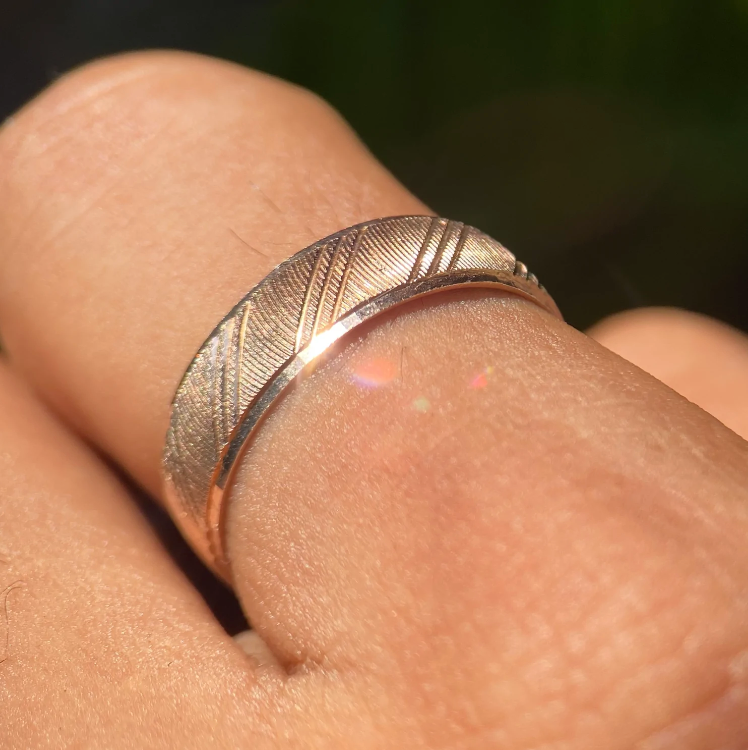 Par de argollas Milan en oro 6mm