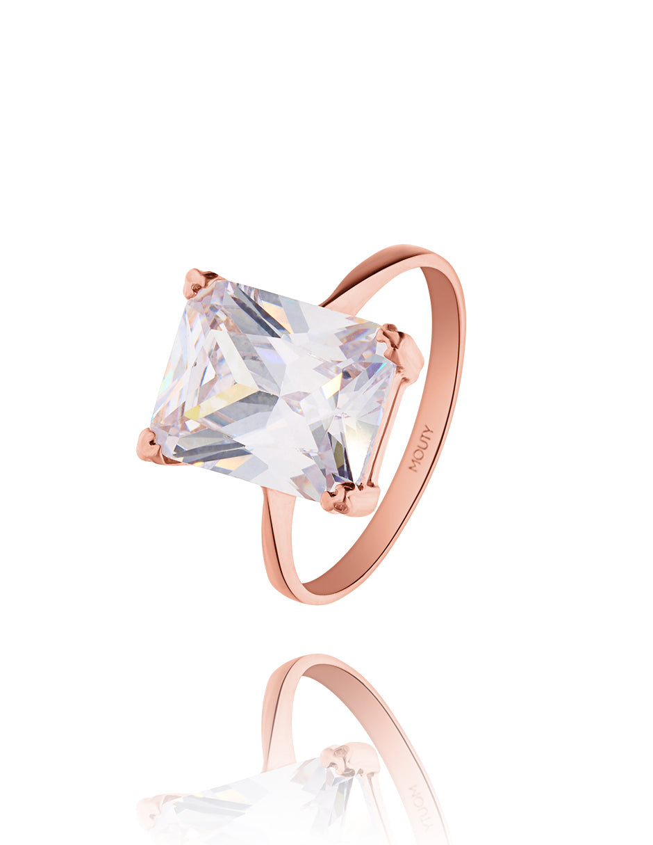 Anillo de compromiso en oro