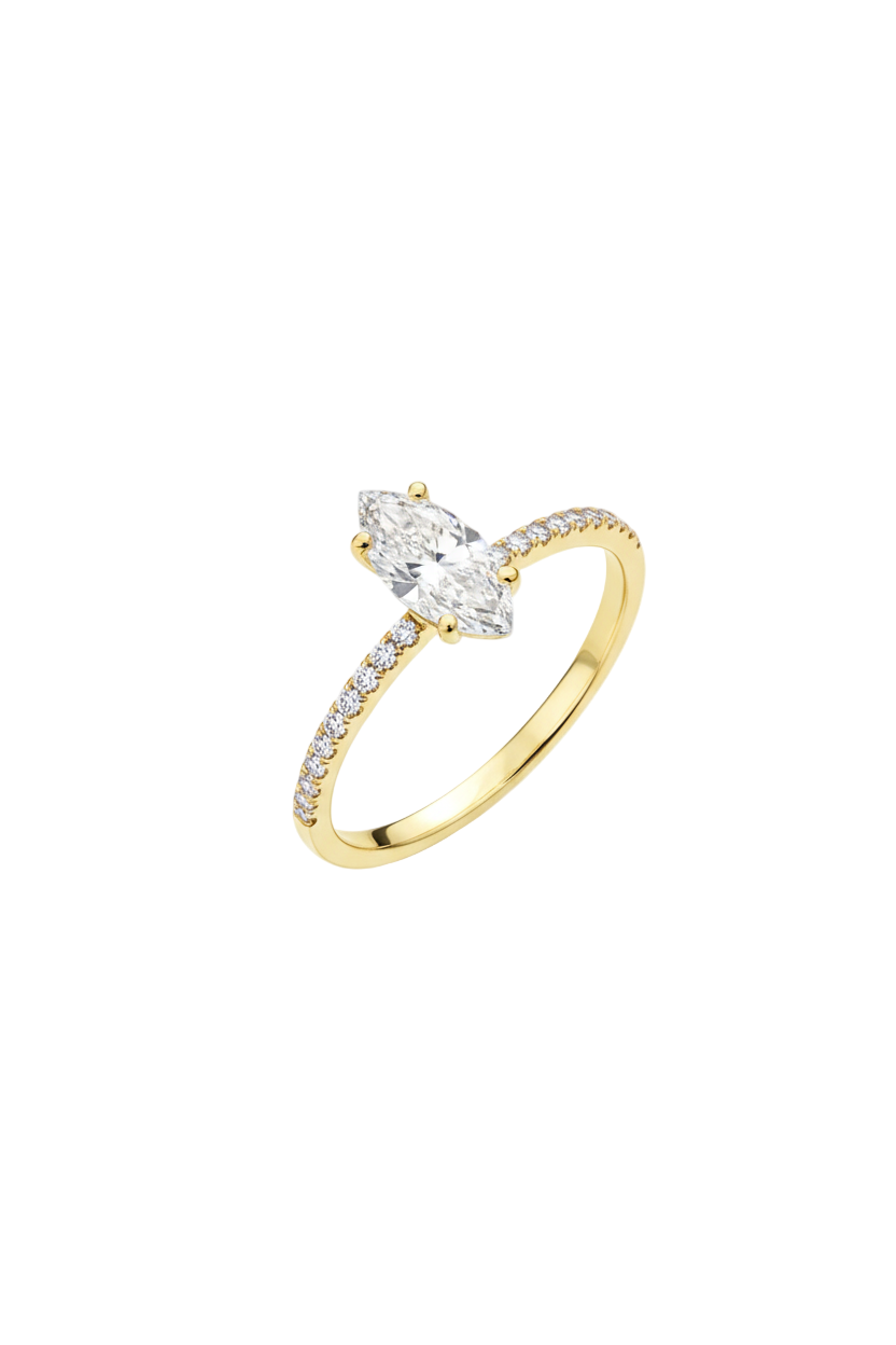 Anillo Rafaella en oro 1.00 ct