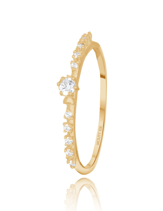 Anillo Danielle en Oro .14 ct