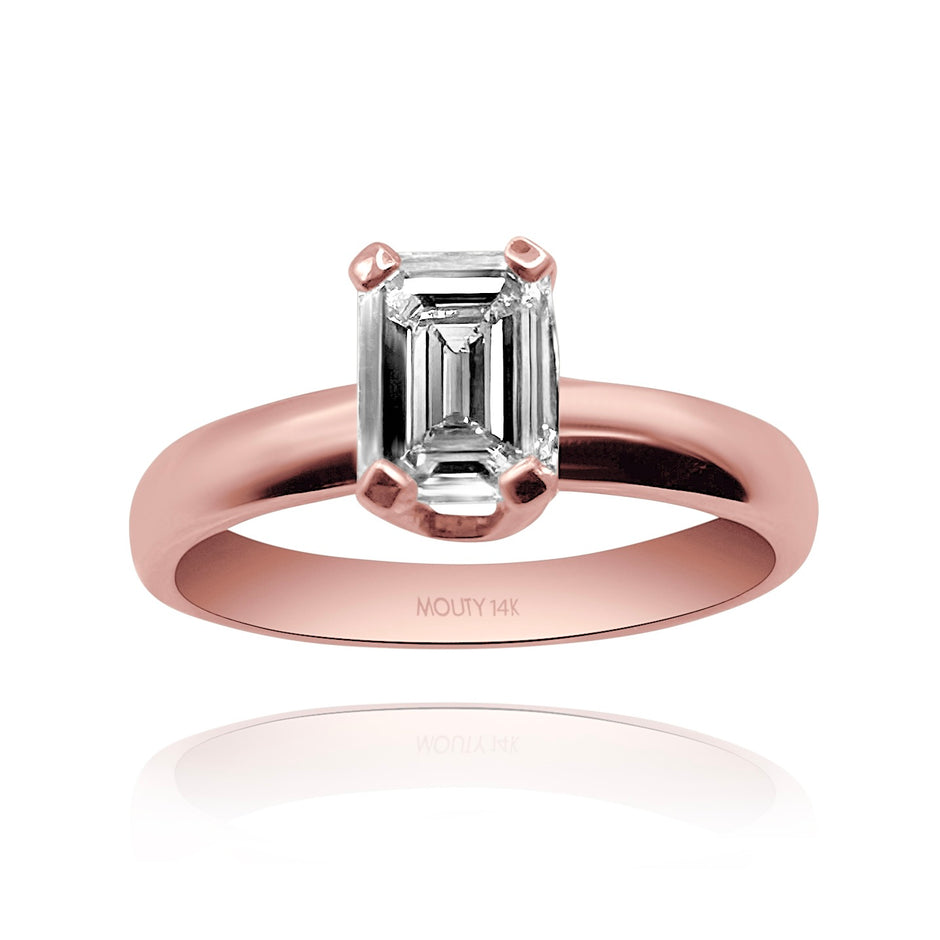 Anillo de compromiso en oro