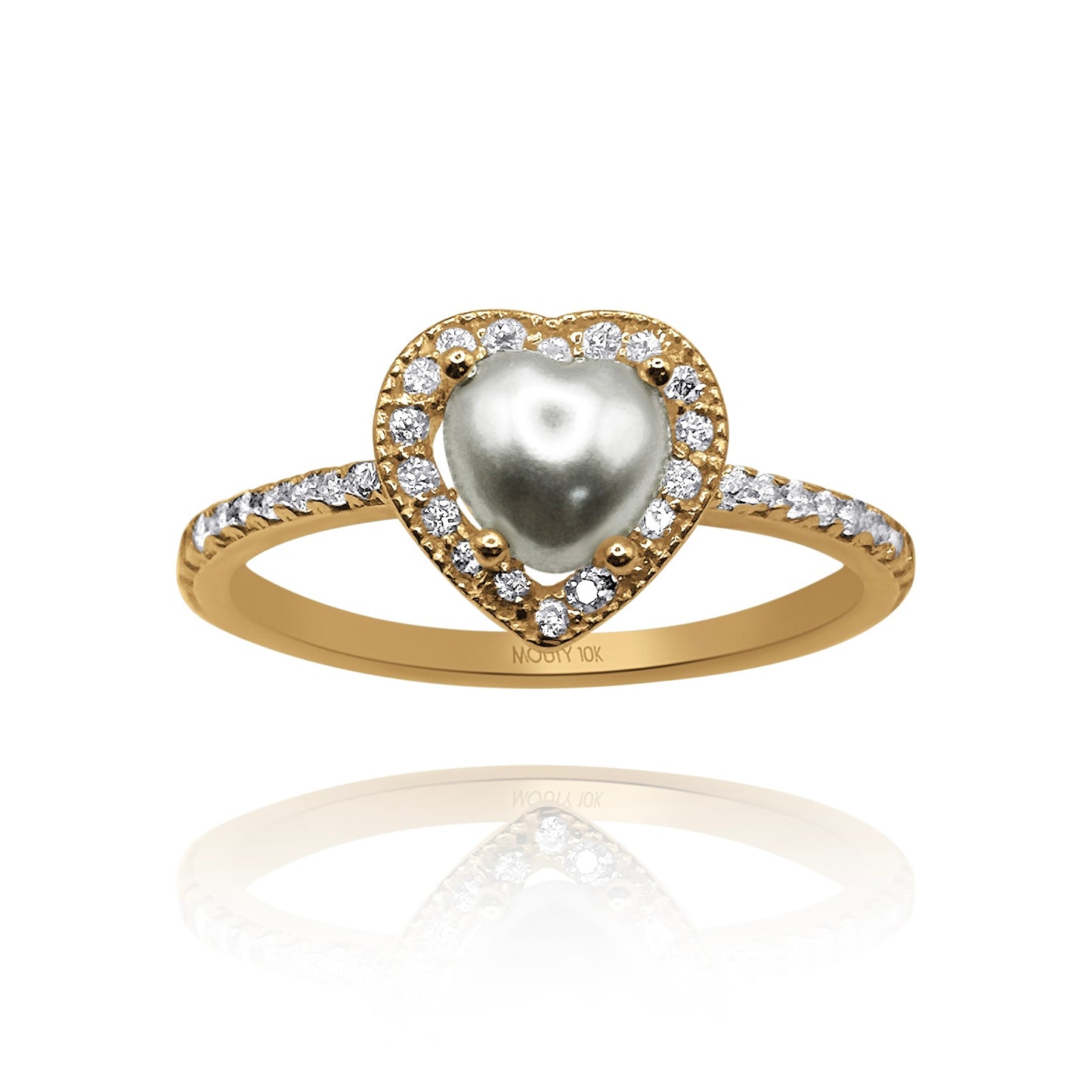 Anillo de compromiso en oro