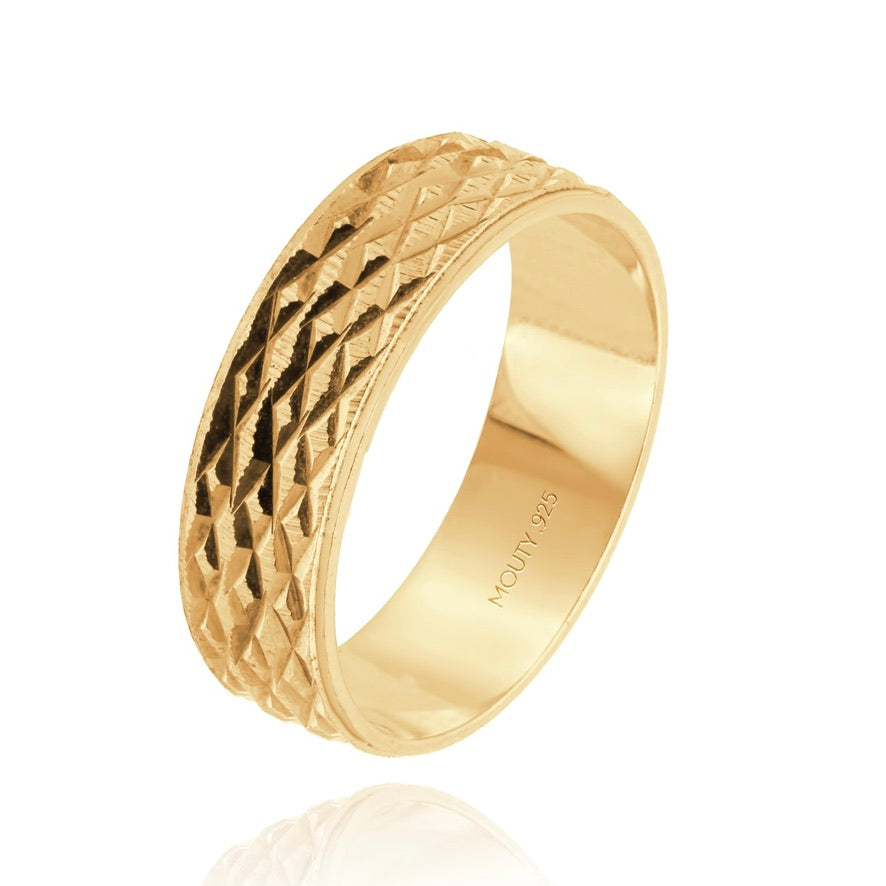 Argolla Mateo en Oro 6mm