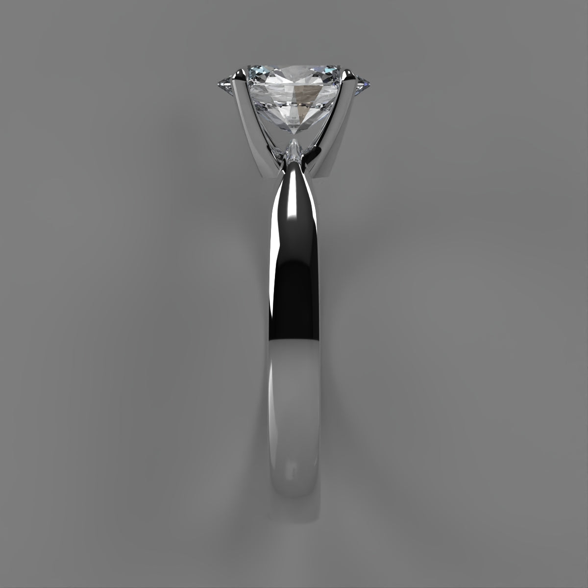 Anillo Emily en oro corte oval