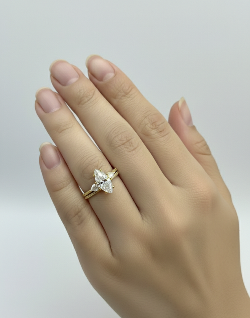 Alianza de matrimonio en Oro