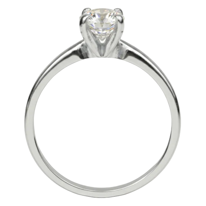 Anillo Emily en oro corte marquise