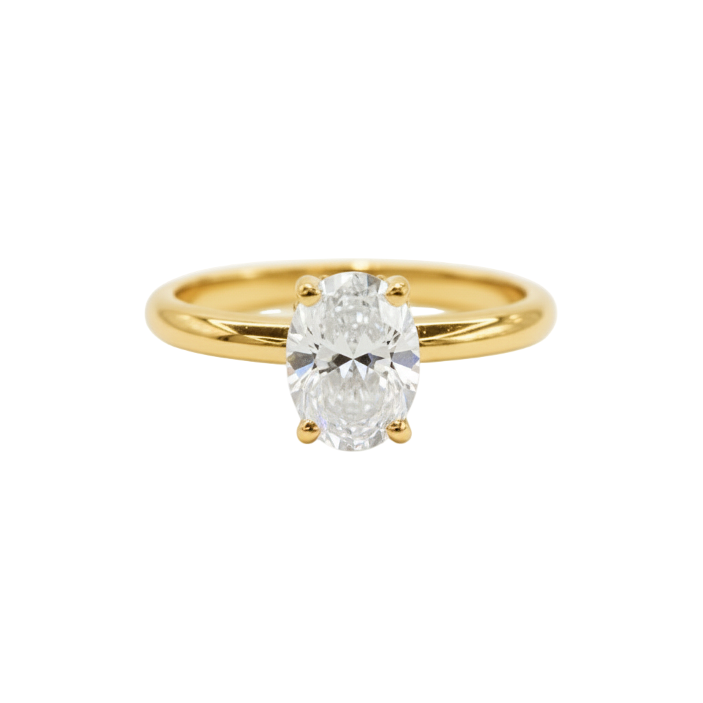 Anillo Afrodita en oro 1.00 ct