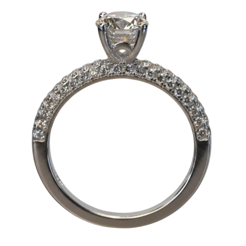 Anillo de compromiso en oro