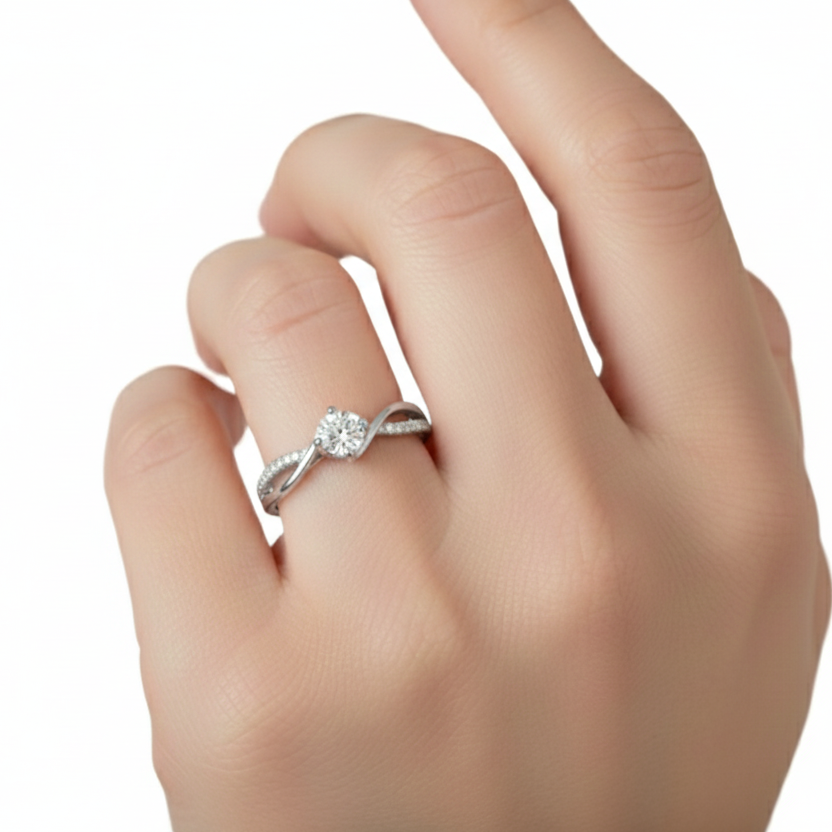 Anillo Ethernel en oro