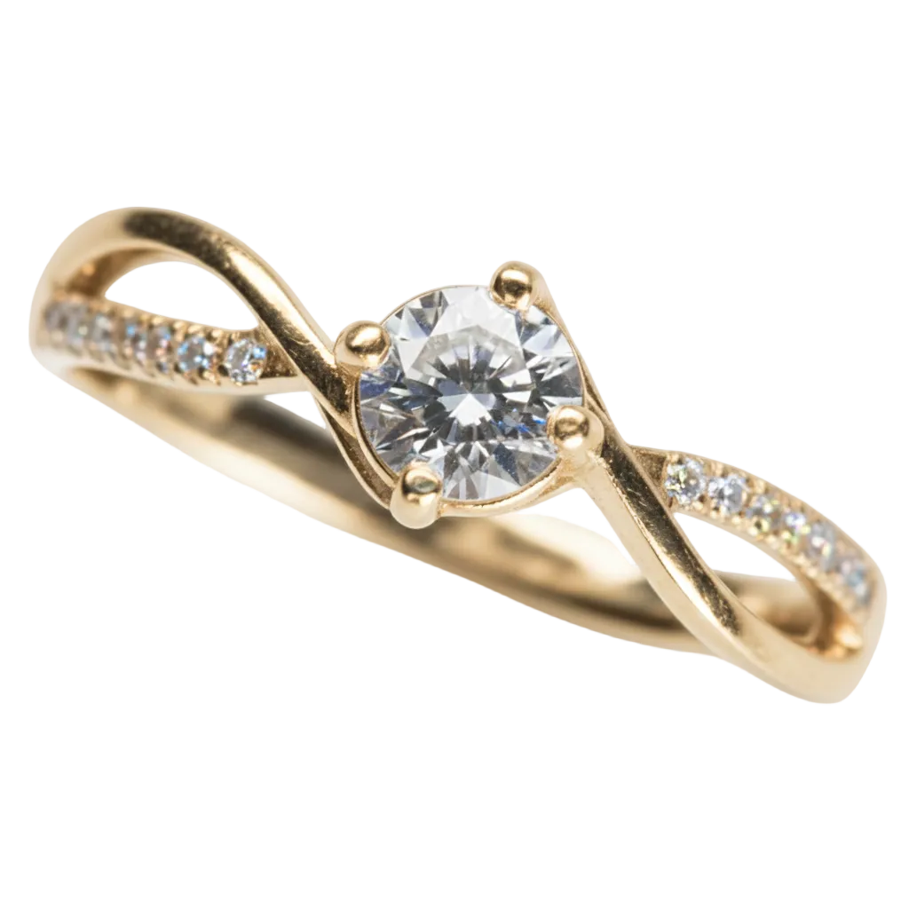 Anillo Ethernel en oro