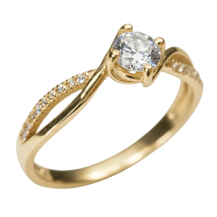 Anillo Ethernel en oro