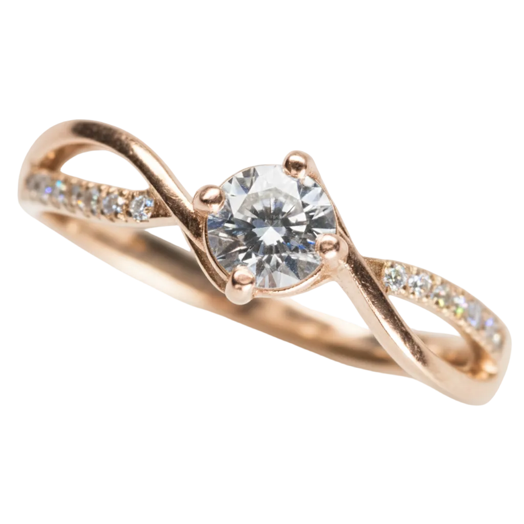 Anillo Ethernel en oro