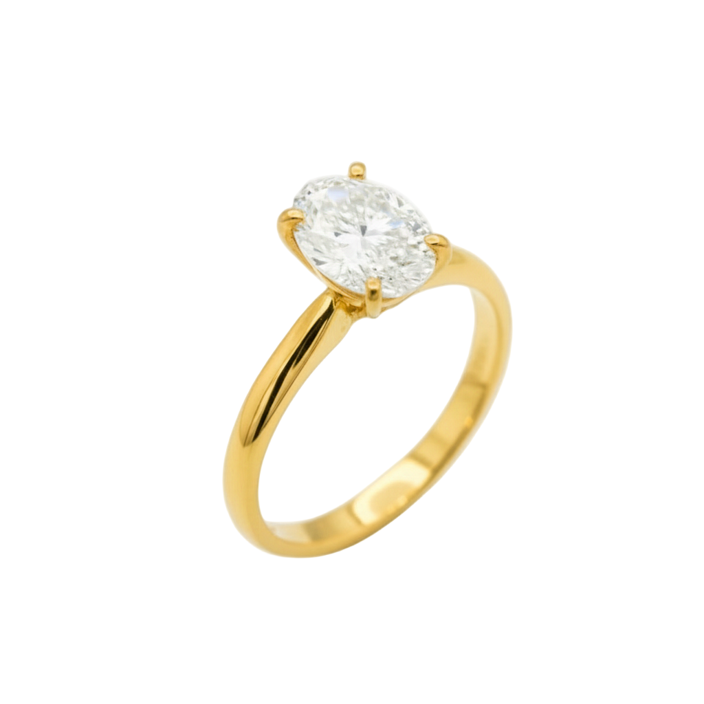 Anillo Emily en oro amarillo 14k