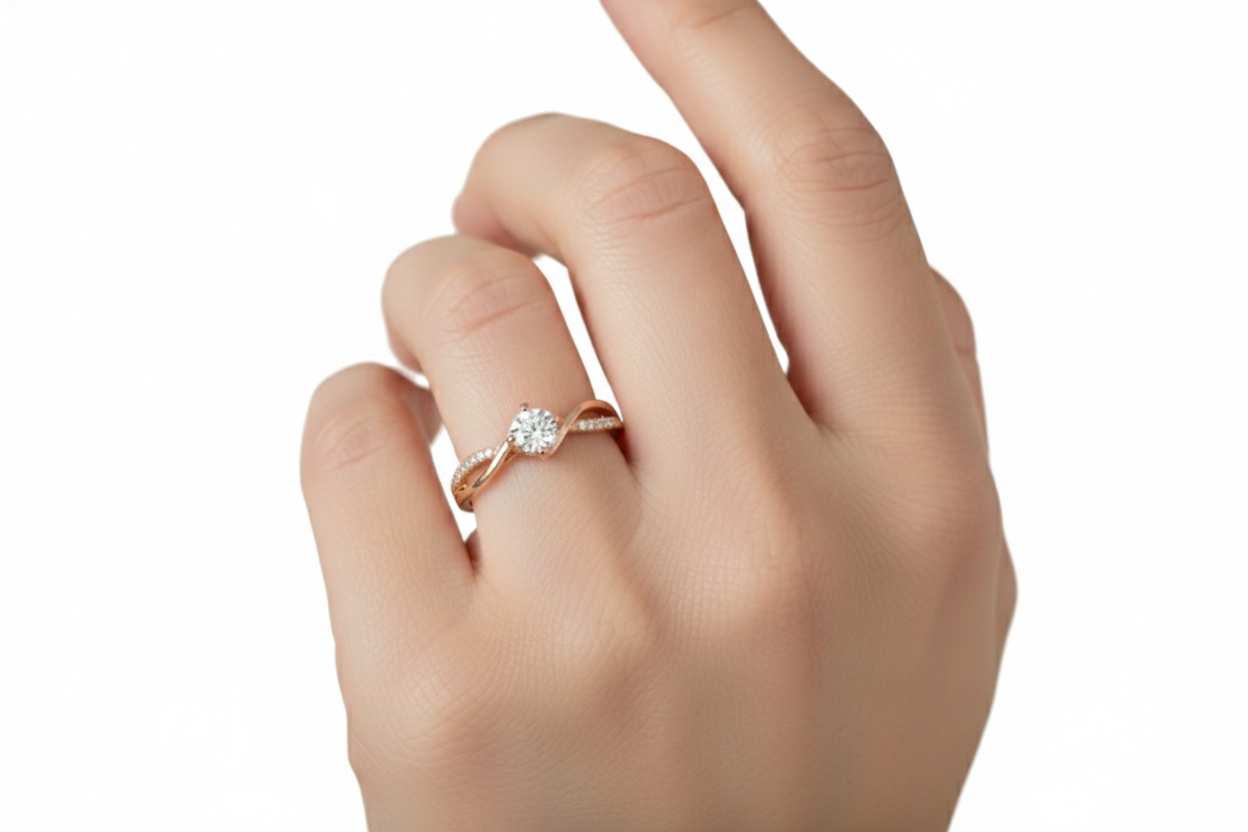 Anillo Ethernel en oro