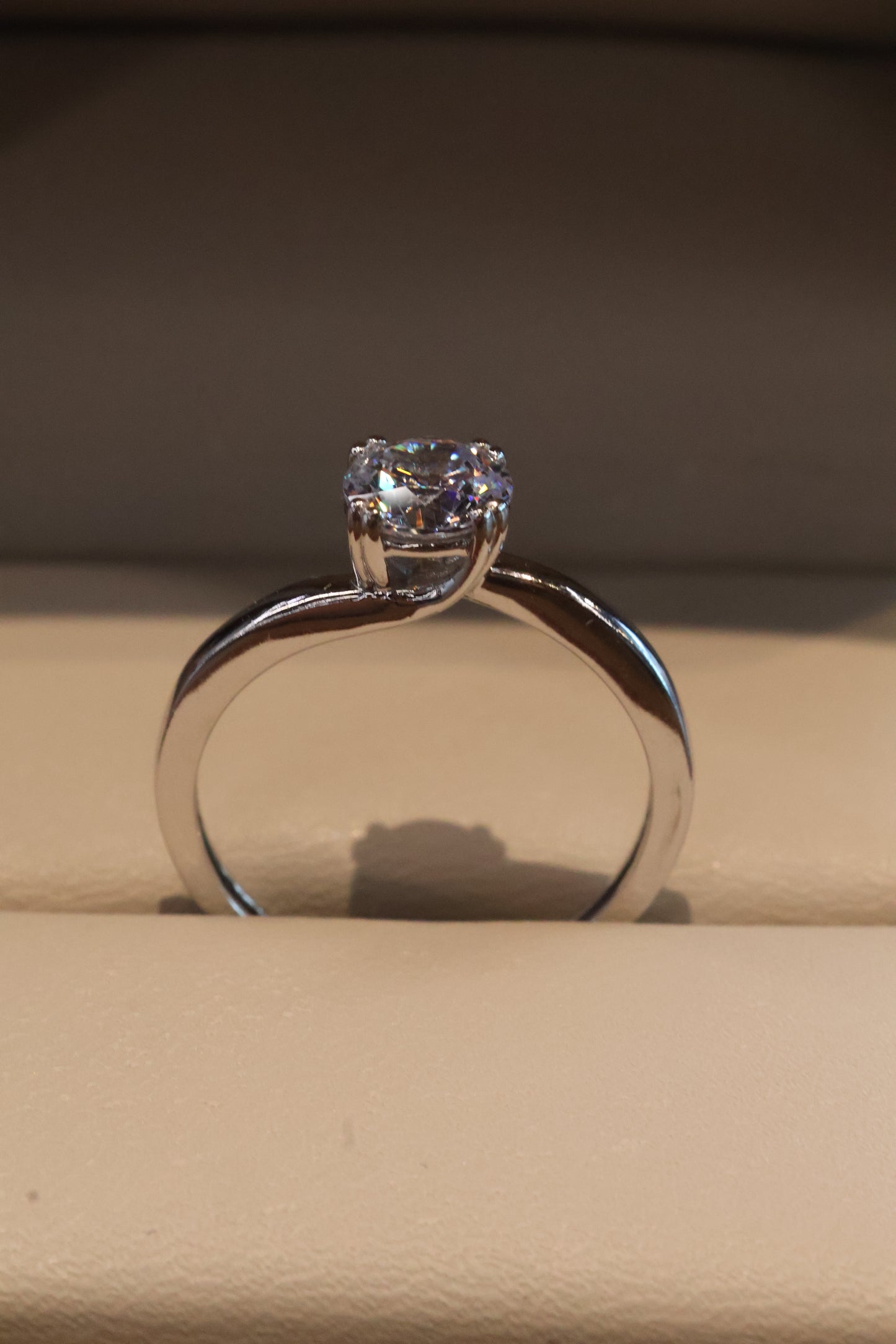 Anillo de compromiso en oro