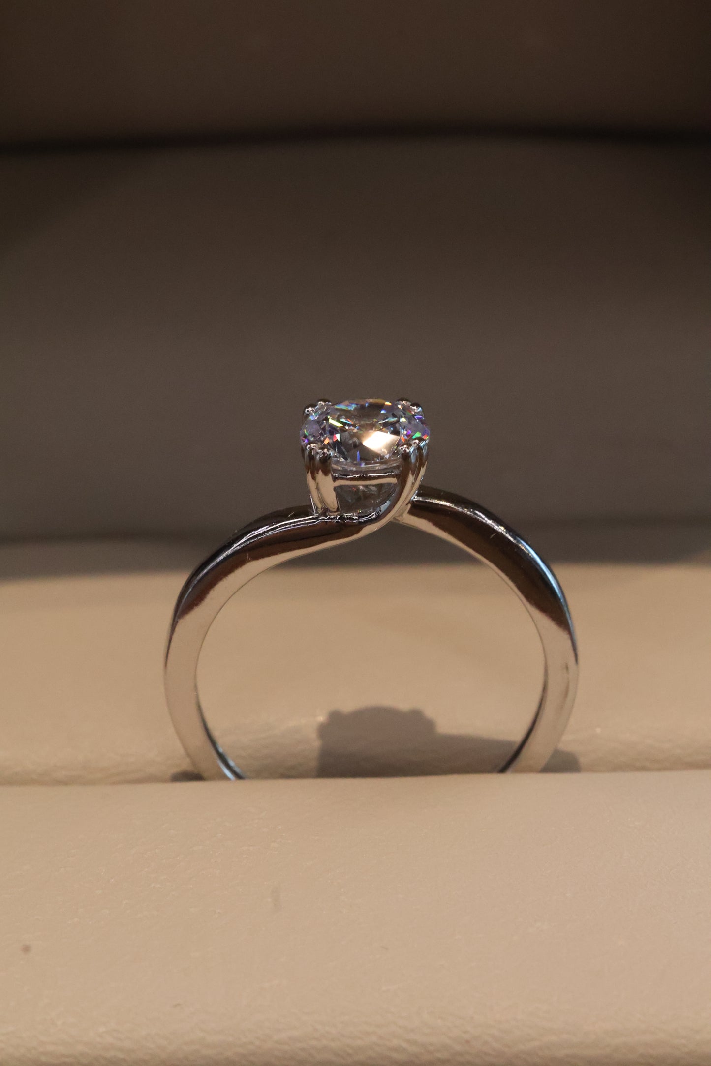 Anillo de compromiso en oro