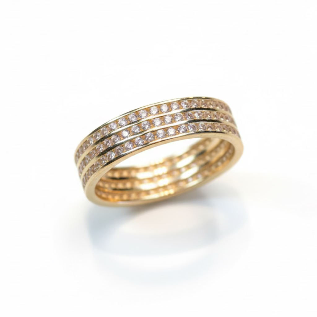 Anillo de compromiso en oro
