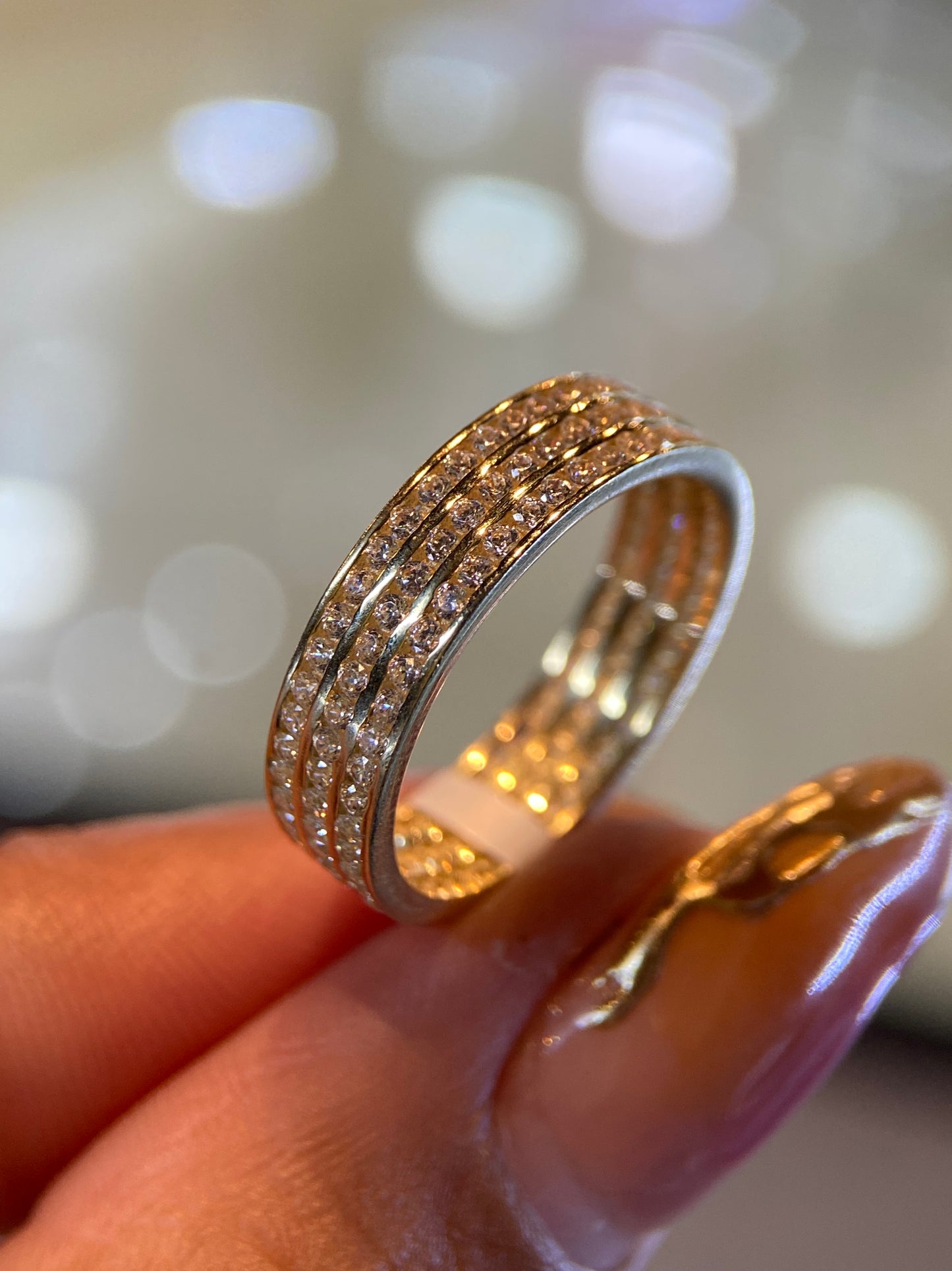 Anillo de compromiso en oro