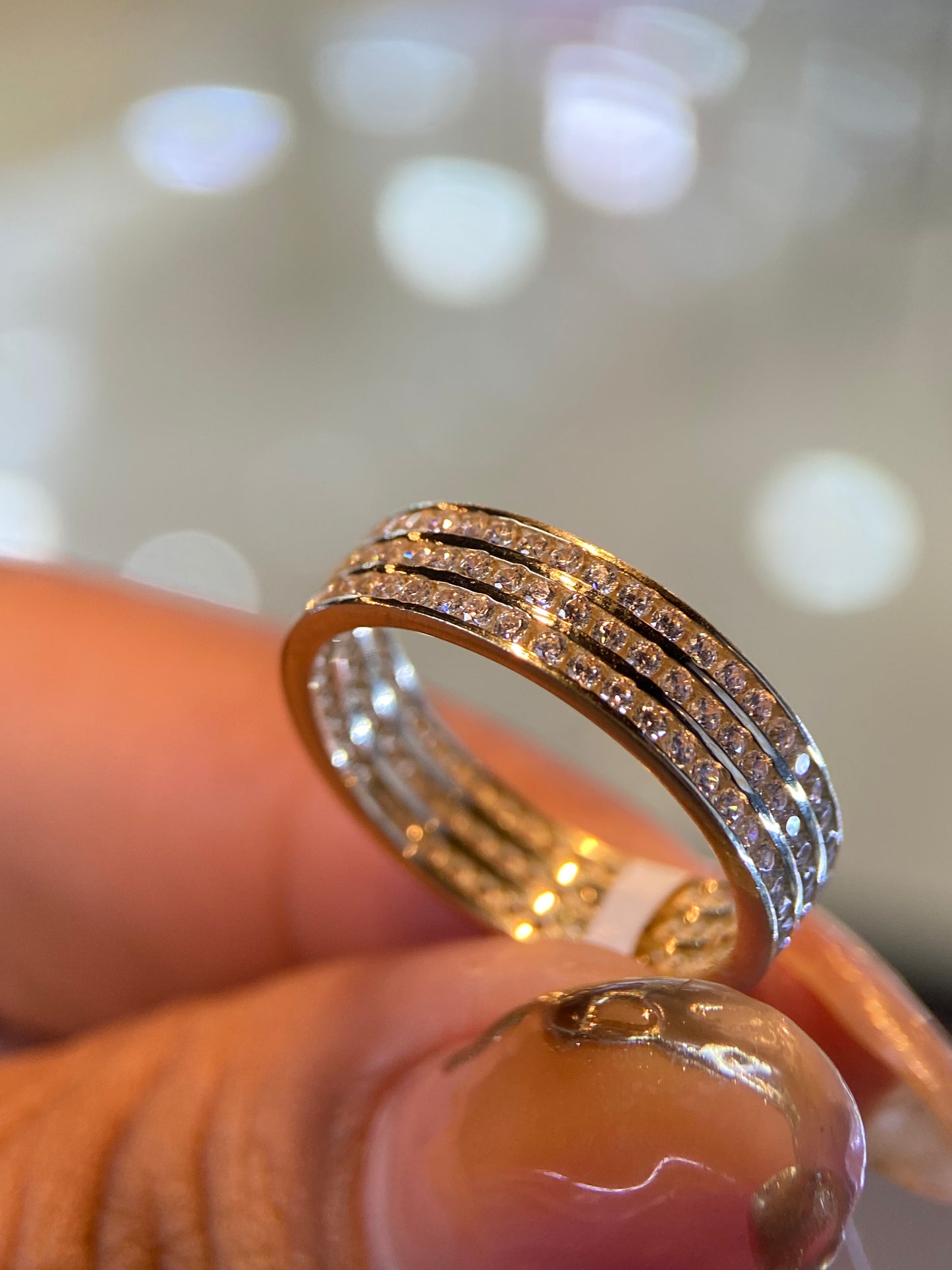 Anillo de compromiso en oro