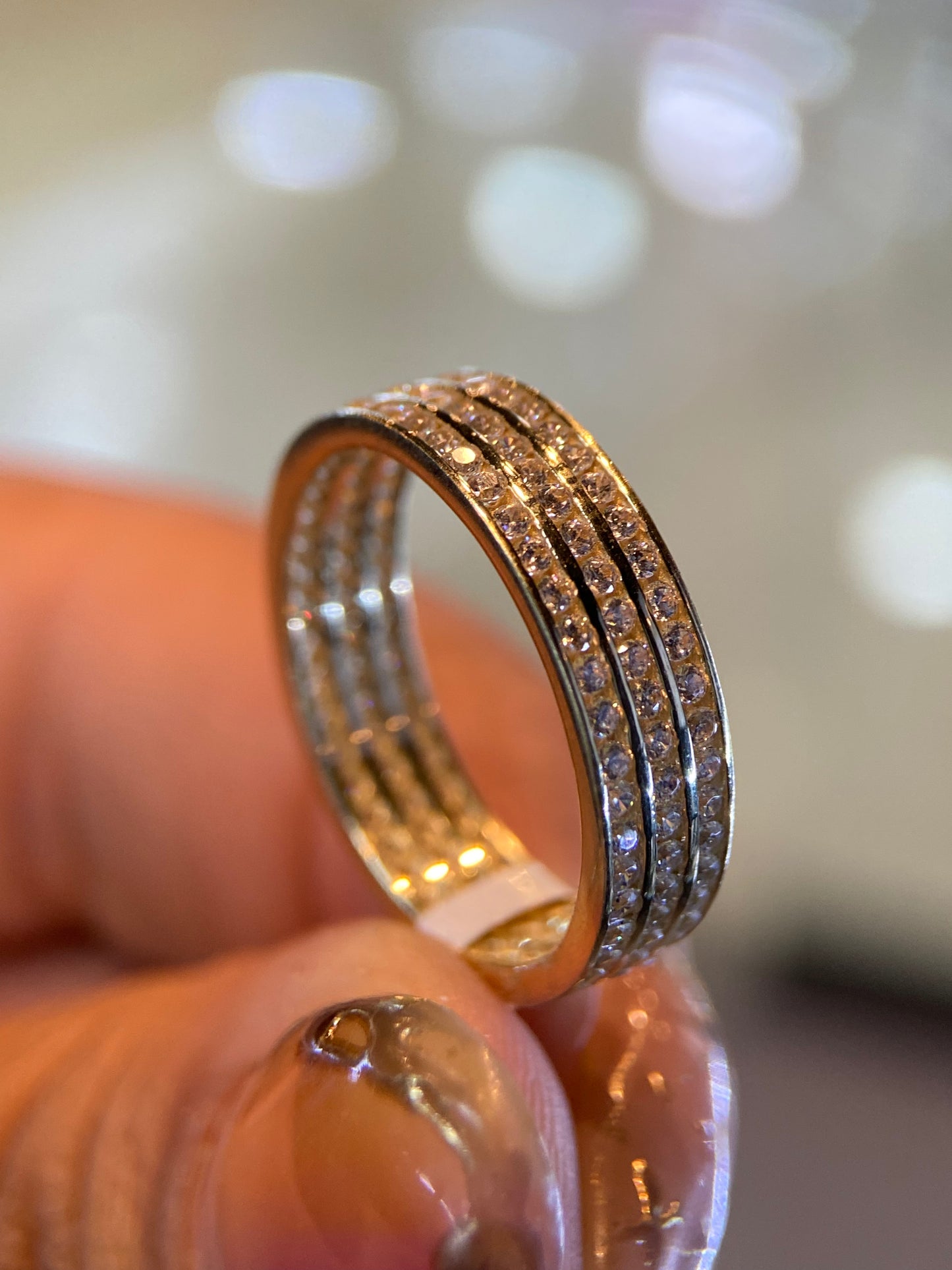 Anillo de compromiso en oro