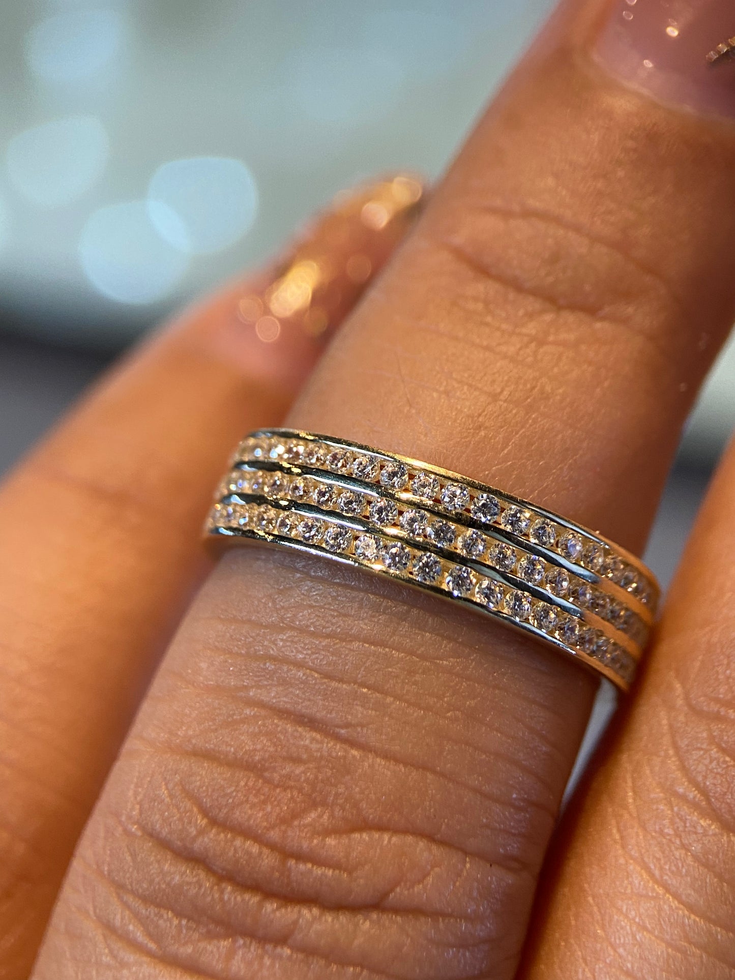 Anillo de compromiso en oro