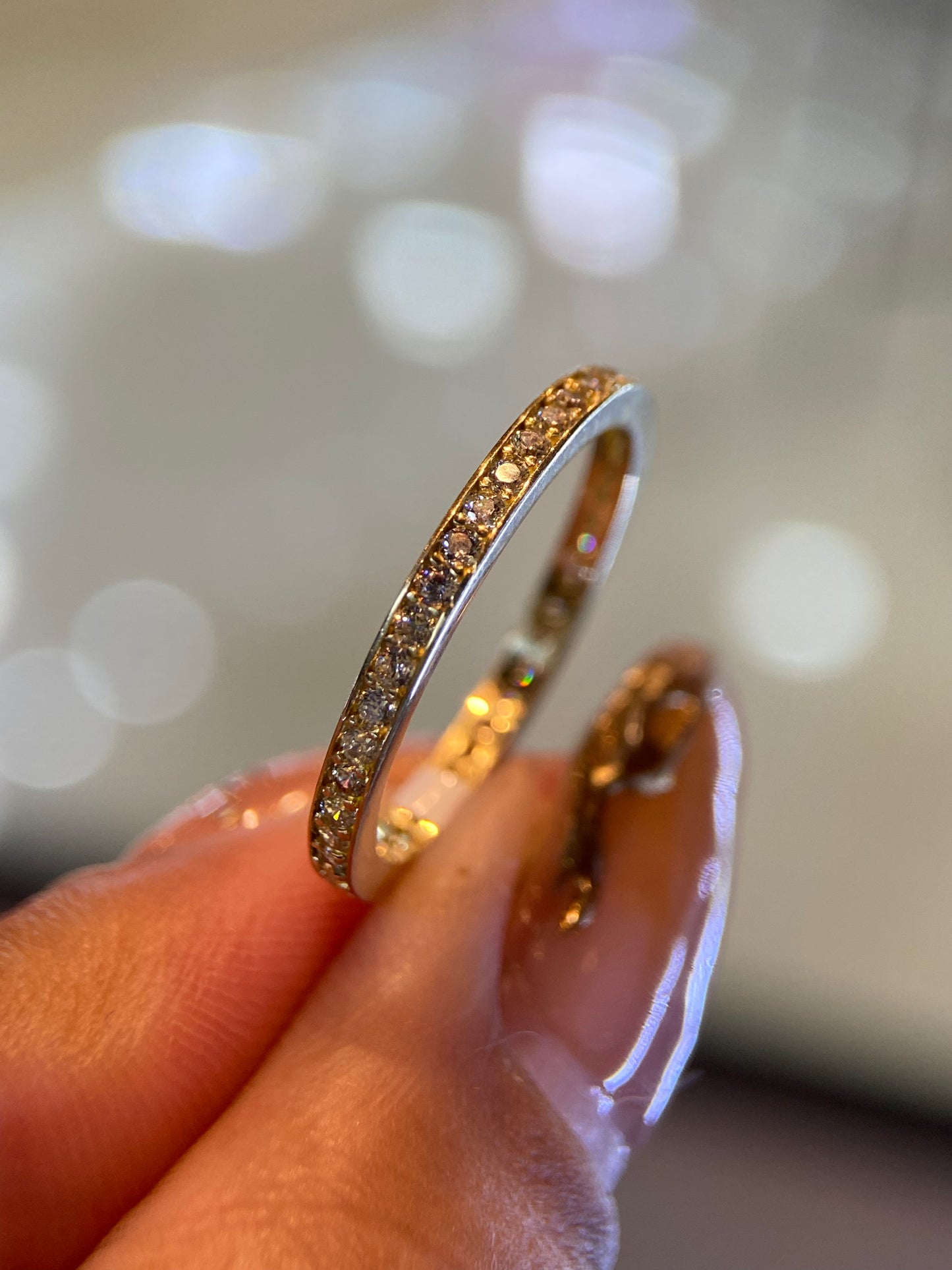 Anillo de compromiso en oro