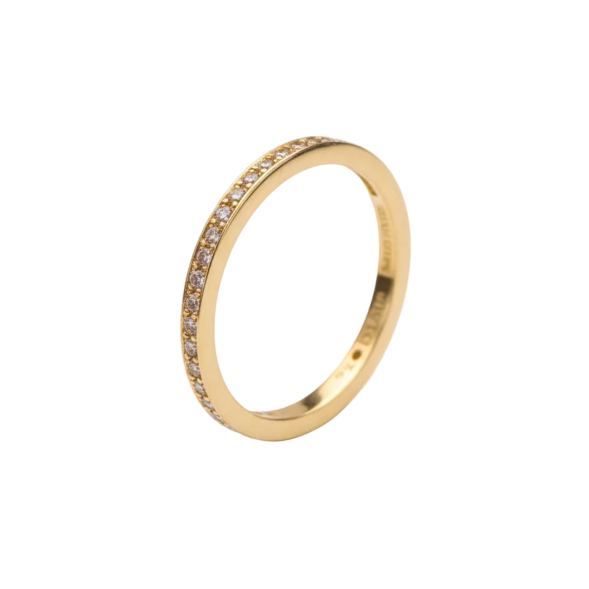 Anillo de compromiso en oro
