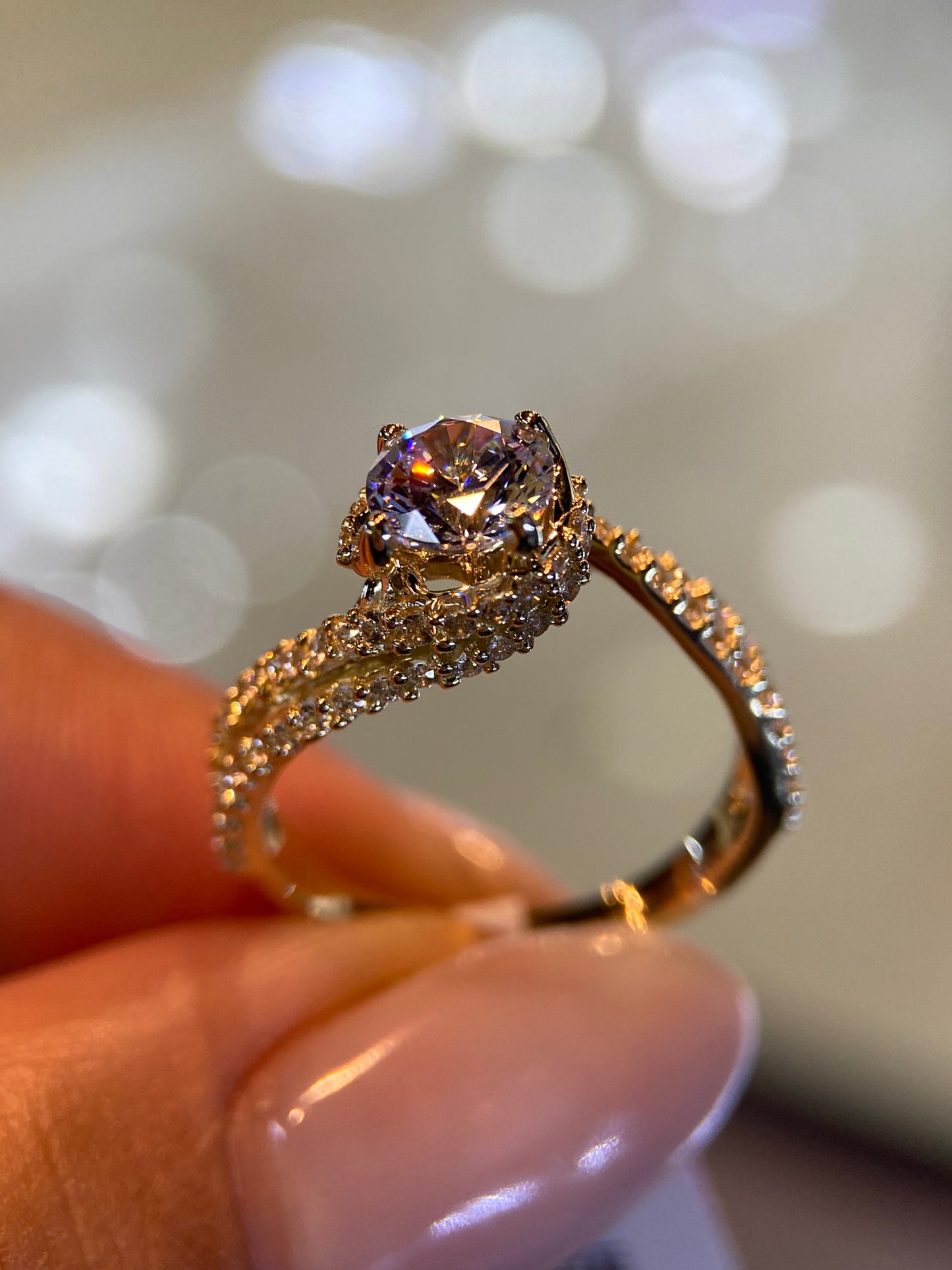 Anillo Italia en oro