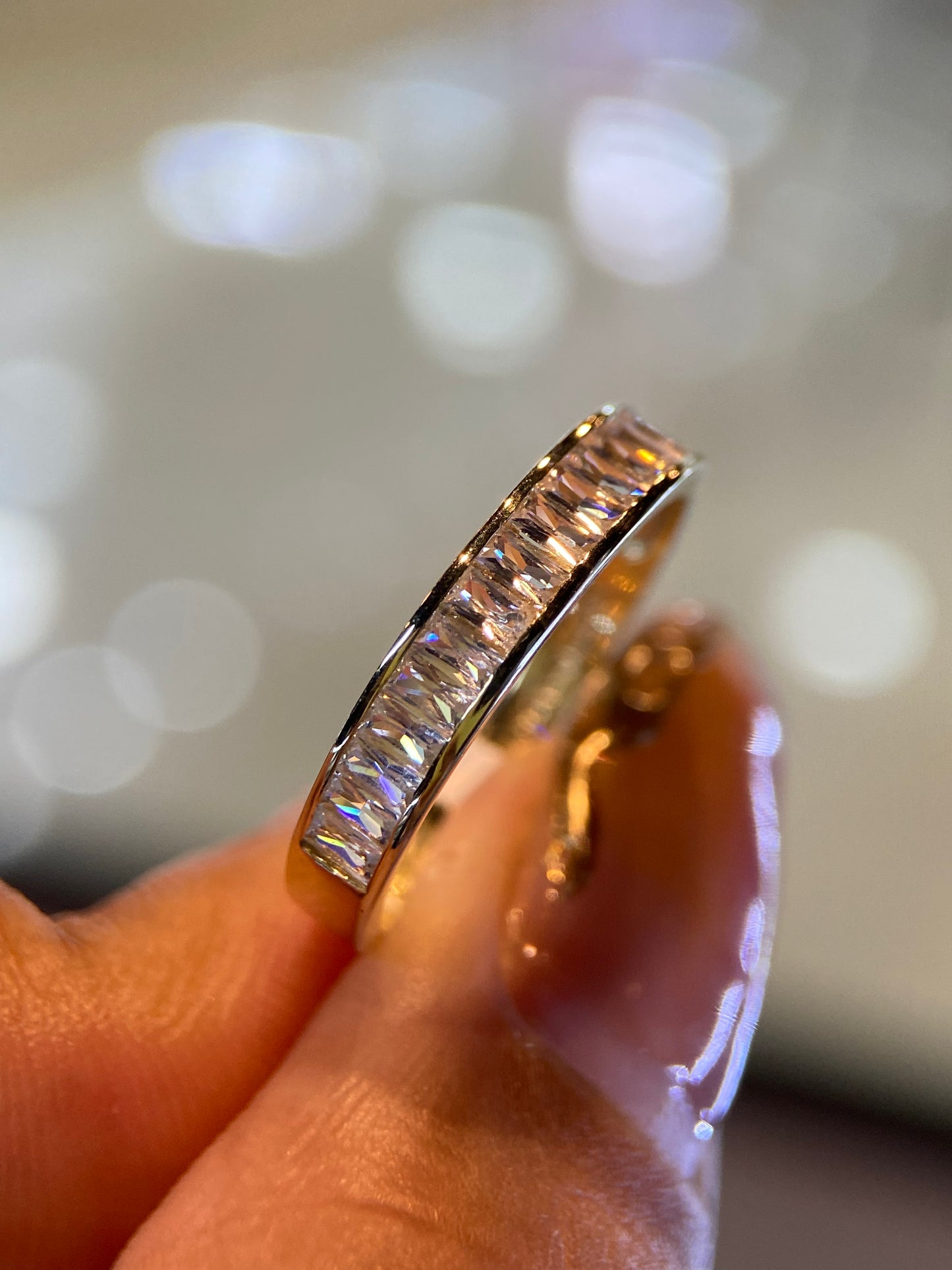 Anillo de compromiso en oro