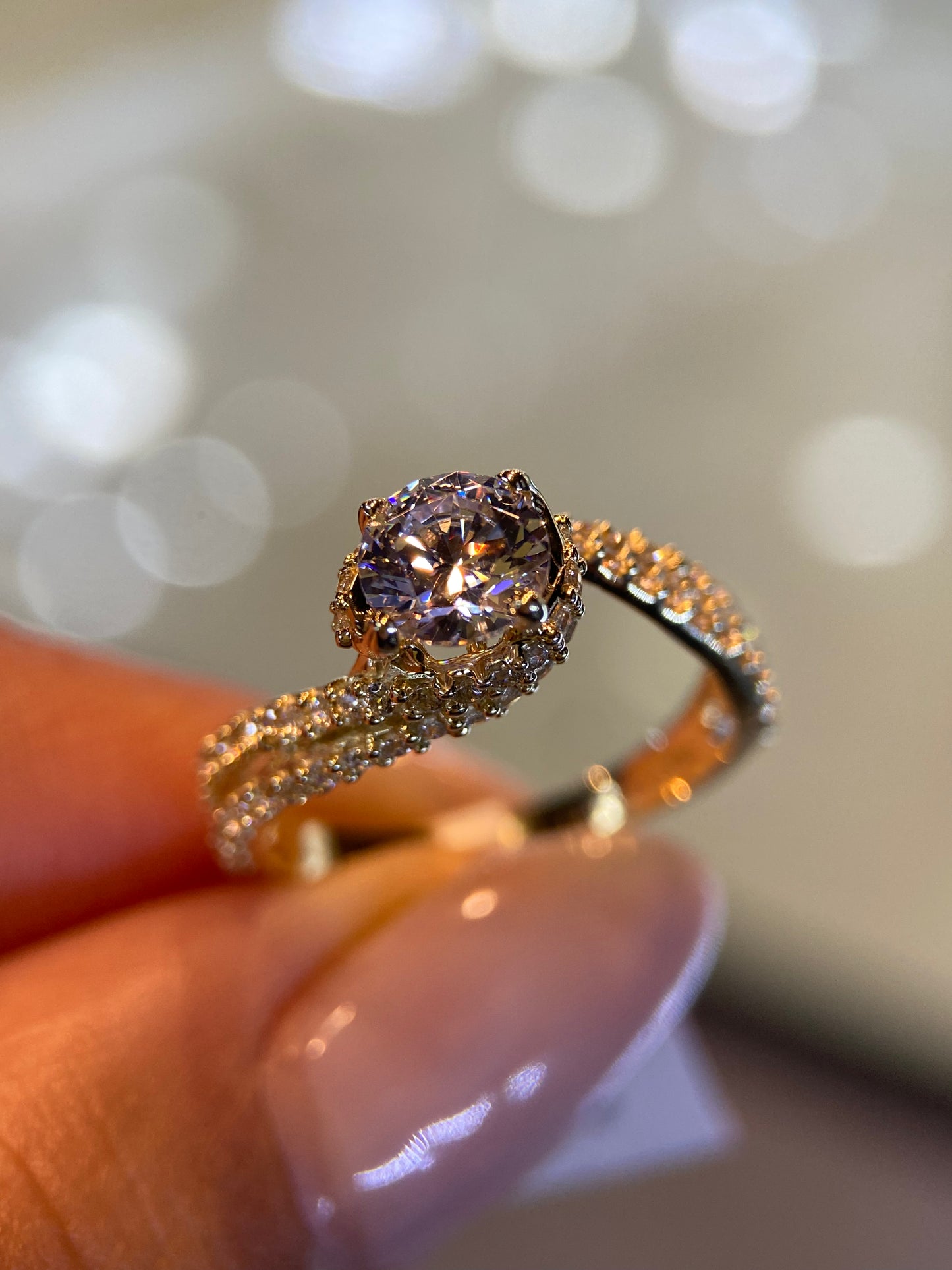 Anillo Italia en oro