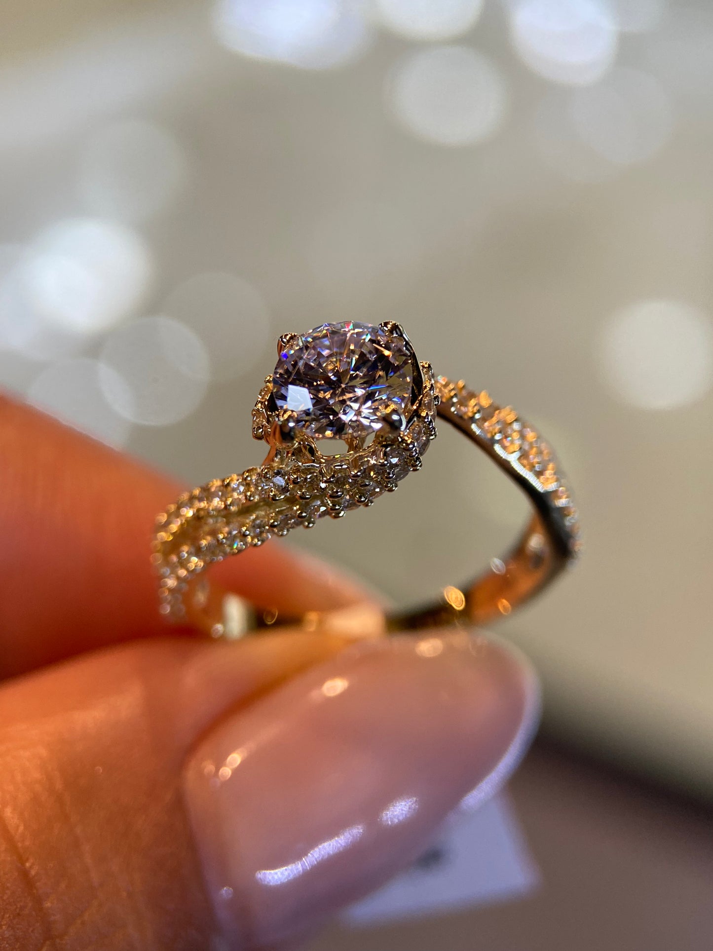 Anillo Italia en oro