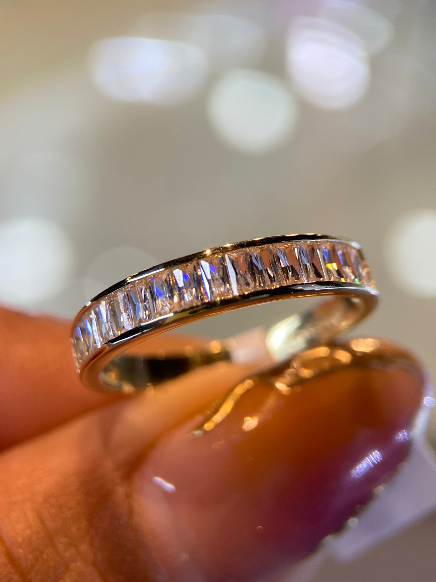Anillo de compromiso en oro